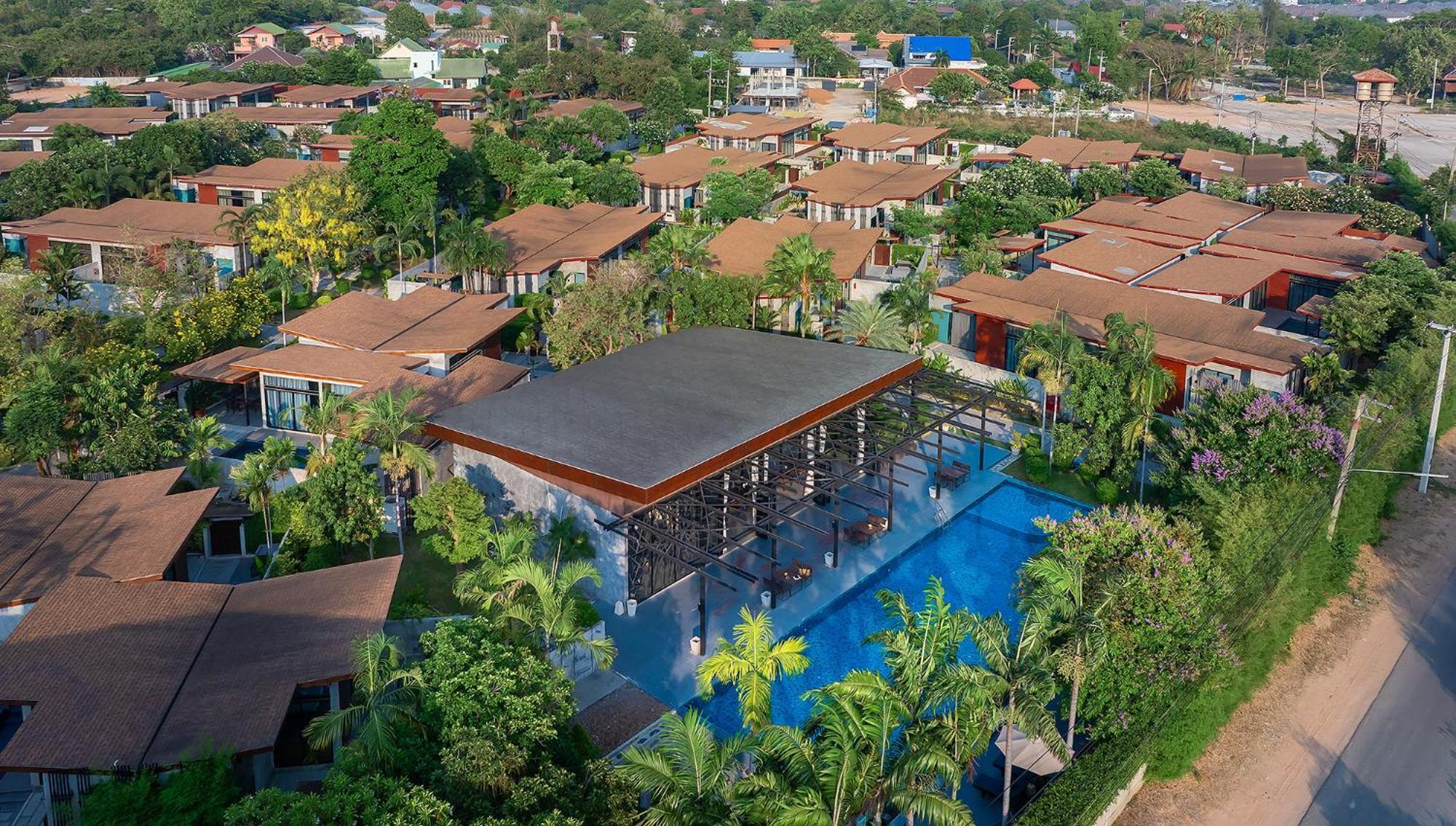 Sea Two Pool Villa Resort Pattaya Pantai Jomtien Luaran gambar